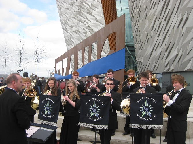 Opening of Titanic Belfast March 2012