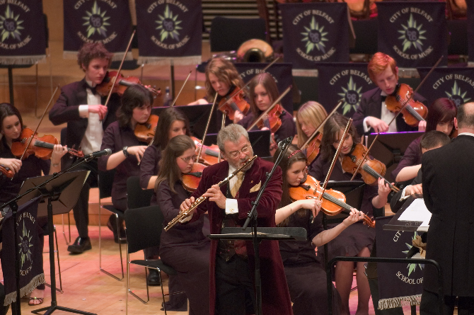 50th Anniversary Concert with founding CBYO member Sir James Galway